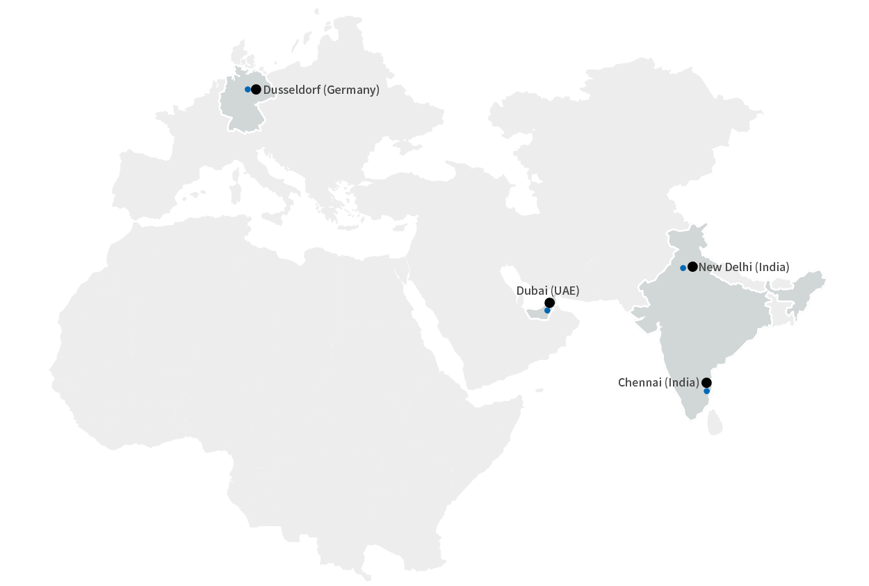 India,UAE,Germany