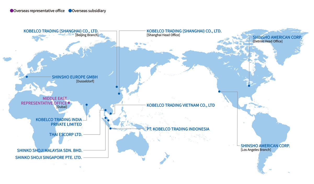 Overseas Operating Locations