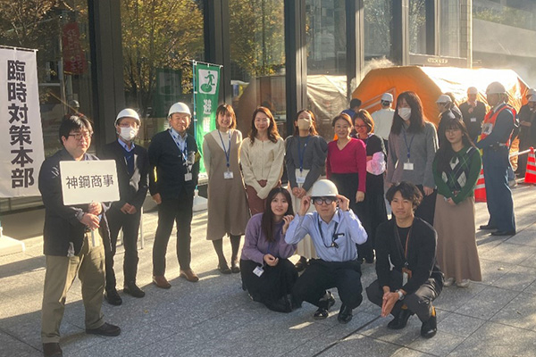 Disaster prevention training for fiscal year 2024 (Tokyo Head Office)