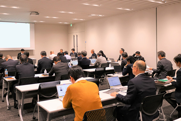 Conducting training for executives