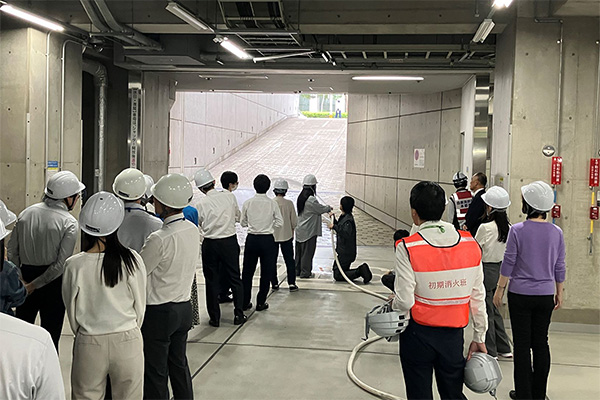 2025 Fire Prevention and Disaster Preparedness Training at Yodoyabashi Square