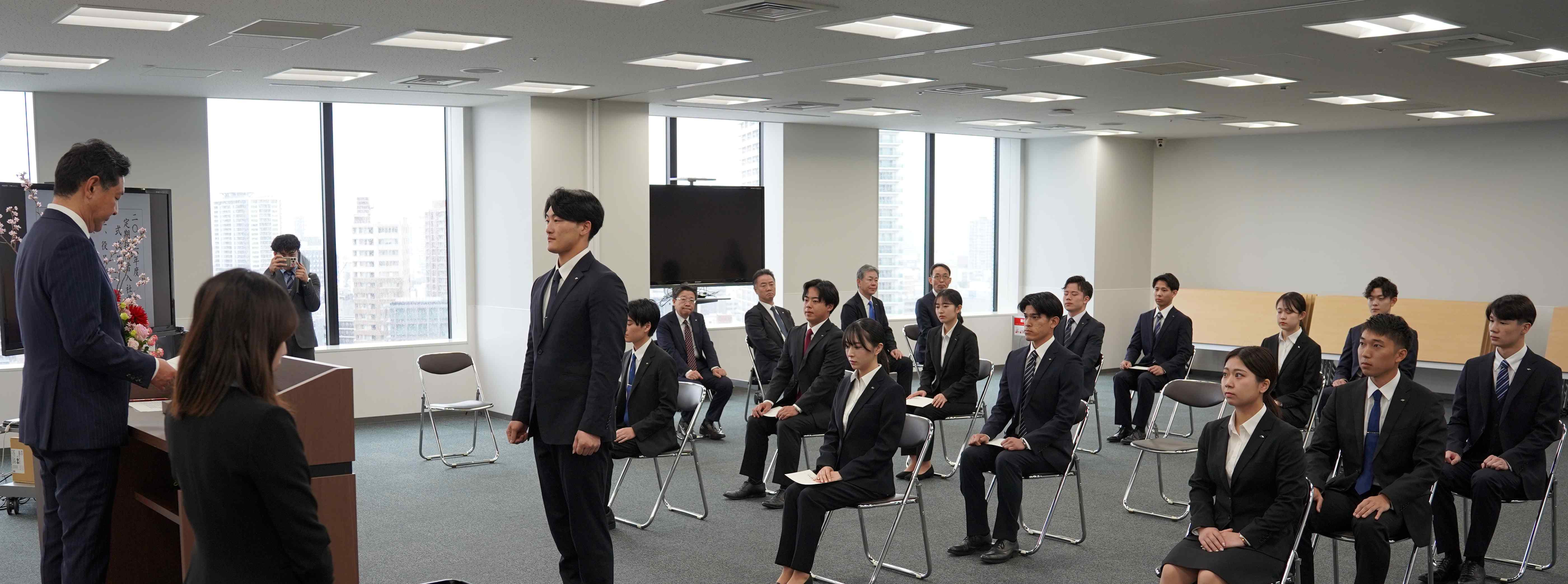 2026年度入社式を実施